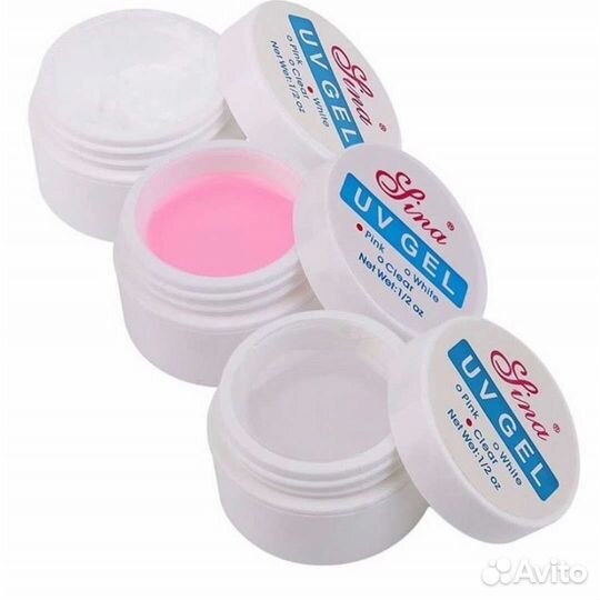 Гели,акрил для наращивания и моделирования ногтей