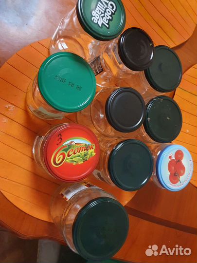 Банки стеклянные пакетом