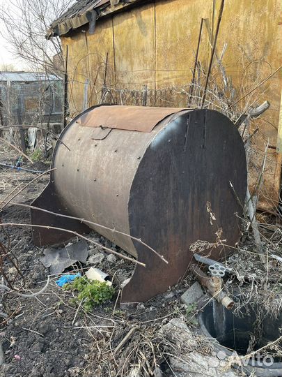 Бочка железная 1 куб