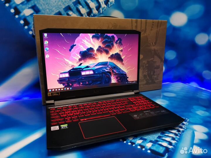 Игровой Nitro RTX 3050Ti / i5 10300H / 144 Гц IPS