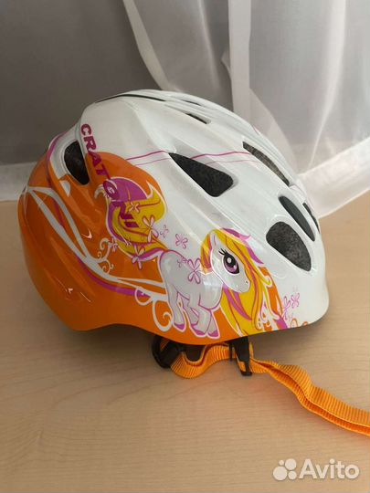 Шлем велосипедный для девочки