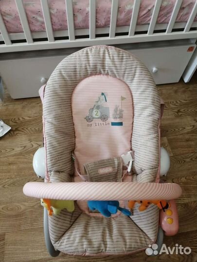 Детские качели шезлонг