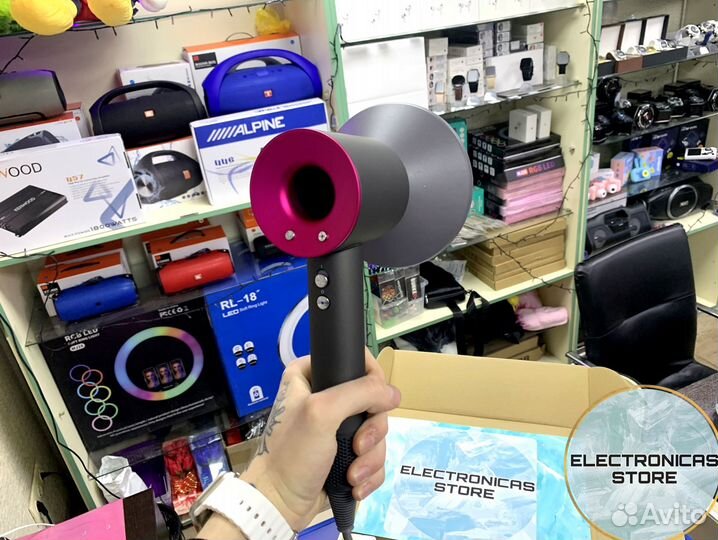 Фен Dyson для Укладки Supersonic HD-07 Бесплатная