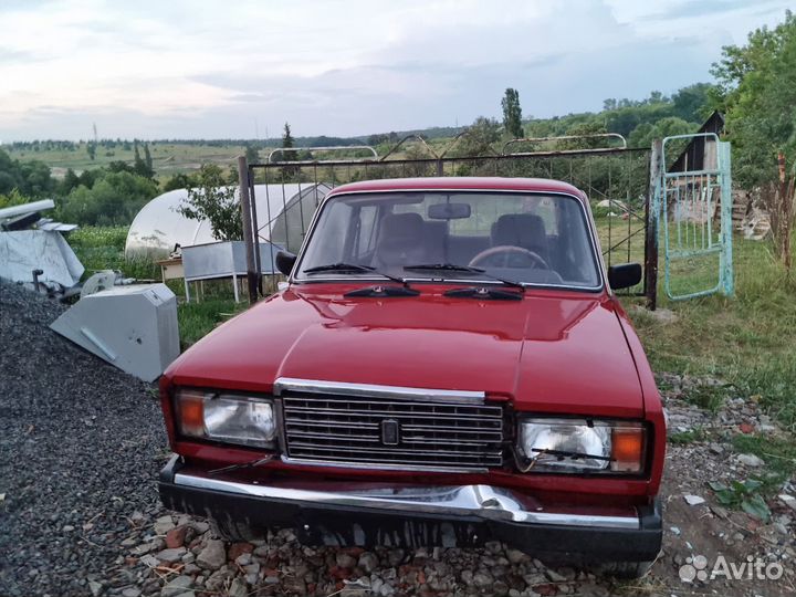 ВАЗ 2107 1.5 МТ, 1988, 77 000 км