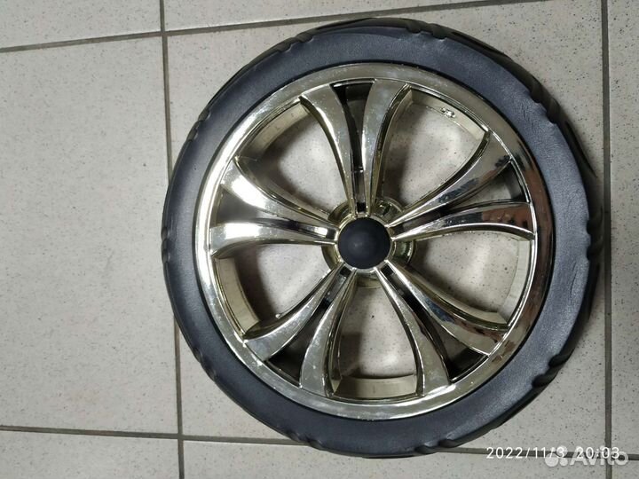 Запчасть для автокресла, коляски, колесо 12 дюймов