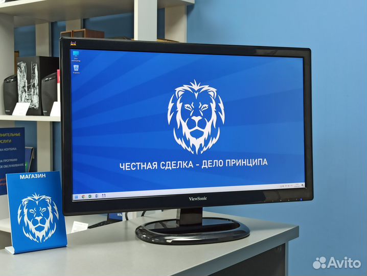 Монитор ViewSonic 24 дюйма Full HD VA