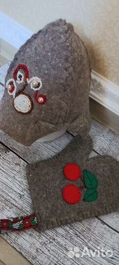 Банная шапка