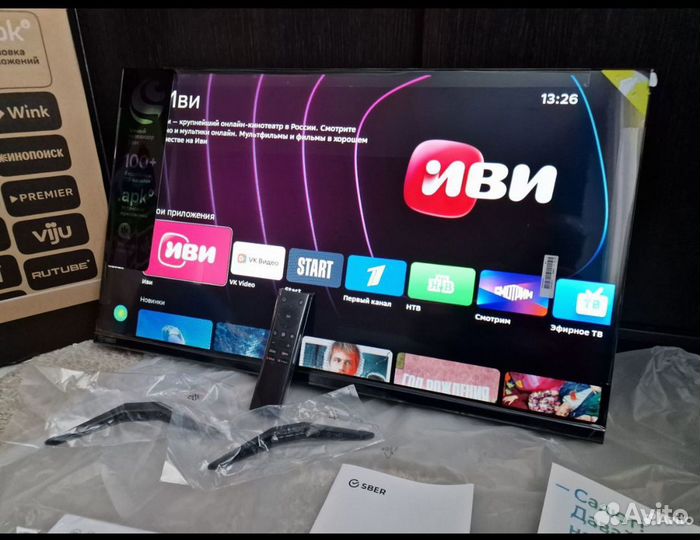 Смарт телевизор Сбер 32