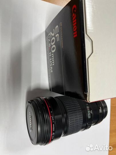 Объектив canon 200 mm f/2.8L II USM