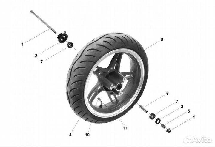 Запчасти для детских колясок