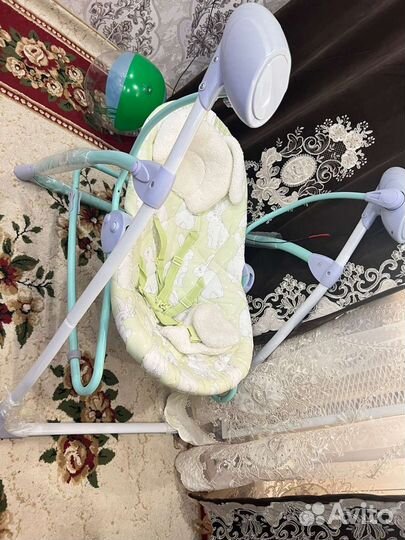 Детские электрокачели для новорождённых