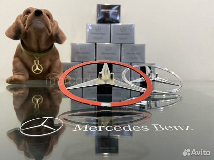 Эмблема звезда Мерседес Бенц на багажник w166