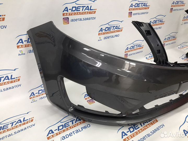 Бампер передний Kia Rio 3 (2011-2015) Серый