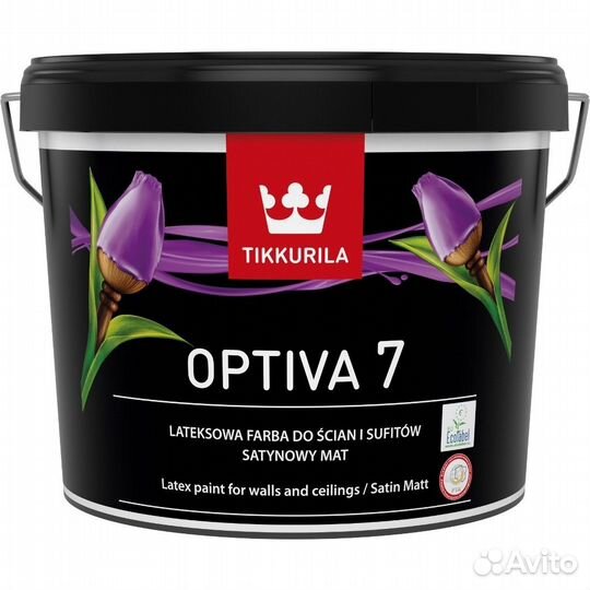 Optiva 7 Tikkurila Сатиновая (Польша)