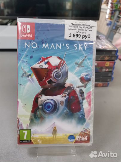 No Man's Sky Nintendo Switch, русские субтитры