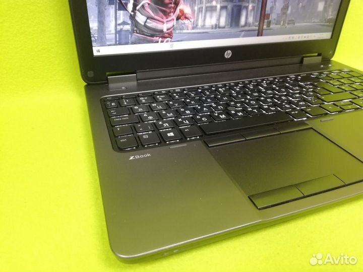 Мощный Игровой ноутбук HP Zbook 15 G2 8 ядер i7