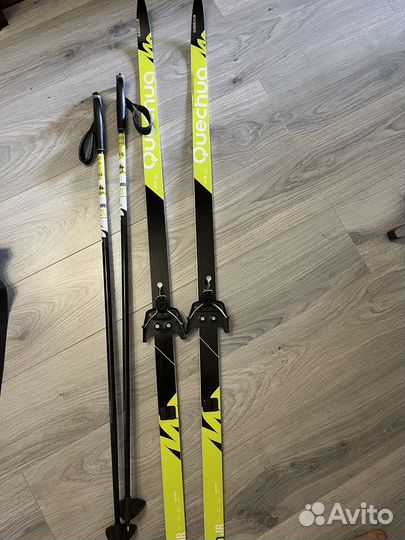 Лыжи с палками