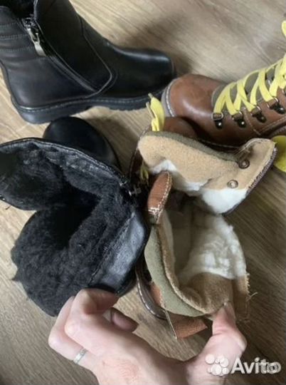 Новые зимние ботинки 31,сапожки 30 размер
