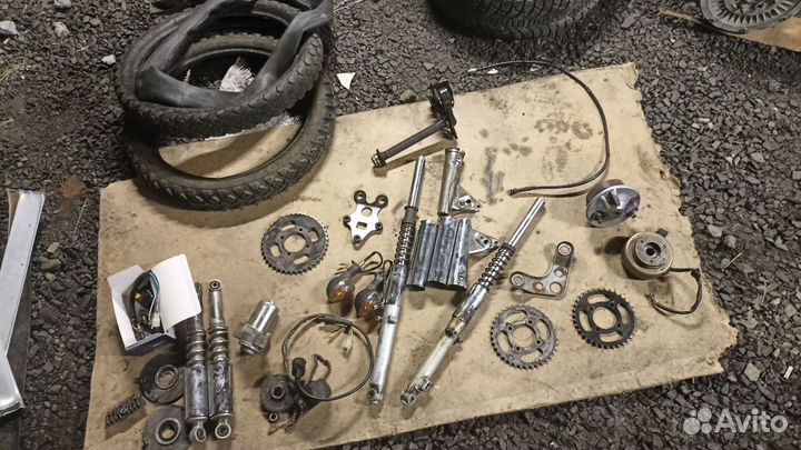 Запчасти на мопед альфа