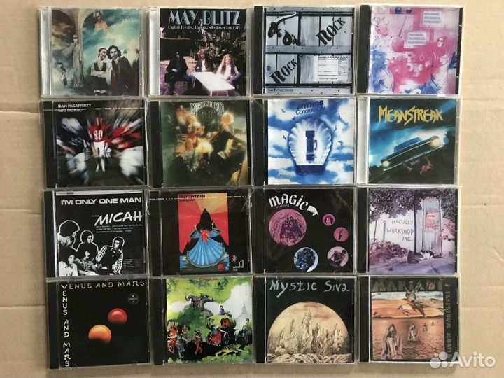 Музыка на cd 60х-70х годов