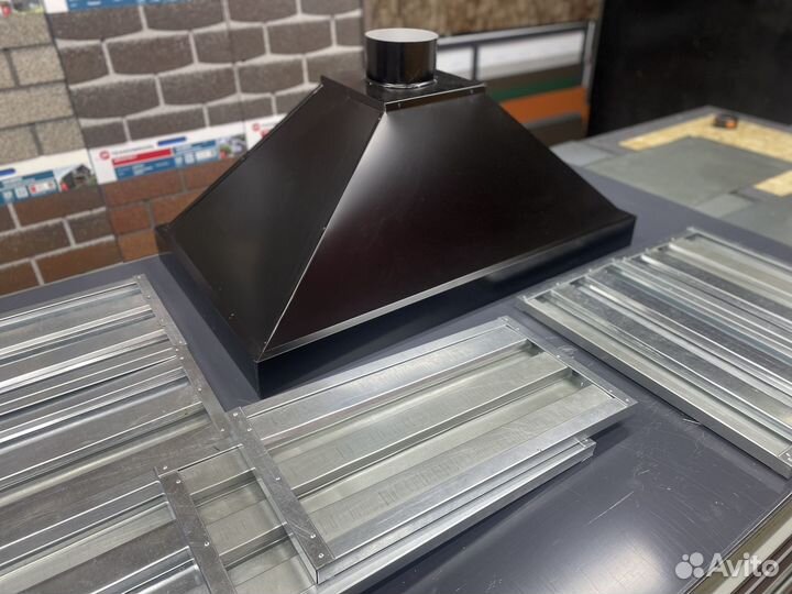 Зонт вытяжной для мангала в беседке нерж цена