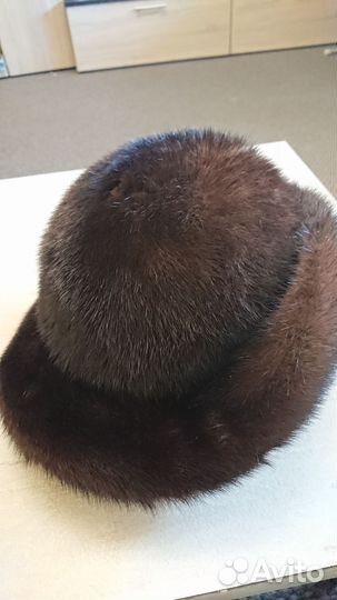 Норковая кепка женская