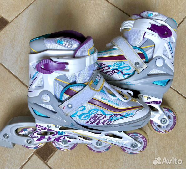 Ролики reaction детские, р. 31-36