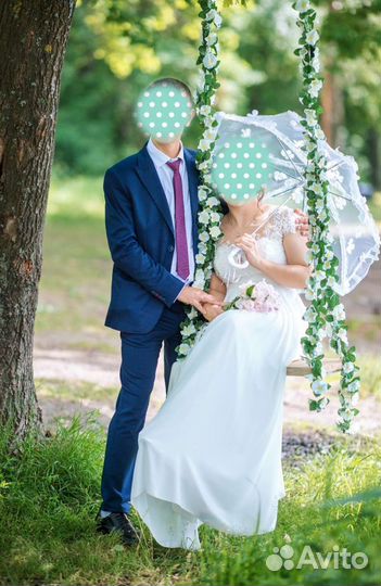 Свадебные качели на фотосессию