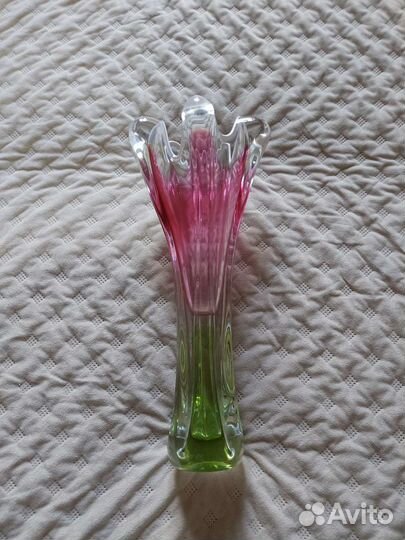 Ваза хрустальная