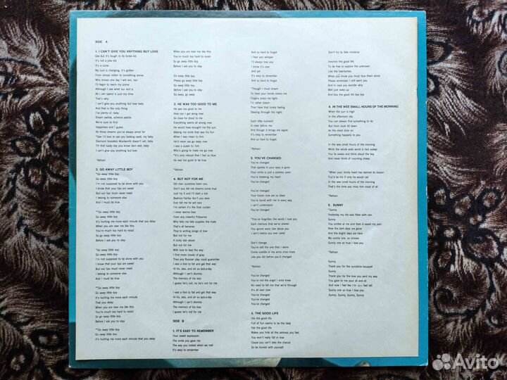 Ann Burton & Louis Van Dyke Trio Blue Burton 1976