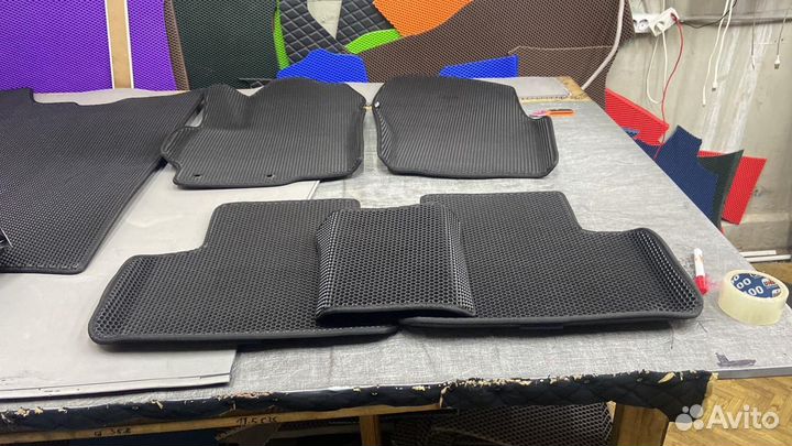 Eva ева эва коврики с бортами 3D