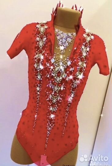 Купальник для художественной гимнастики 122-128-13