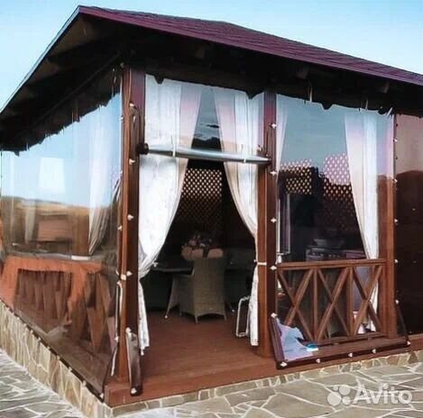 Мягкие окна для веранды