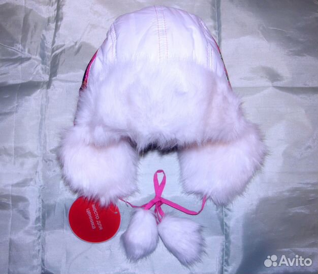 Новая р56 57 58 Филиппок шапка зима H&M шлем флис