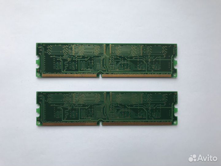 Память DDR (DDR1) Samsung 512 MB PC3200 2 шт