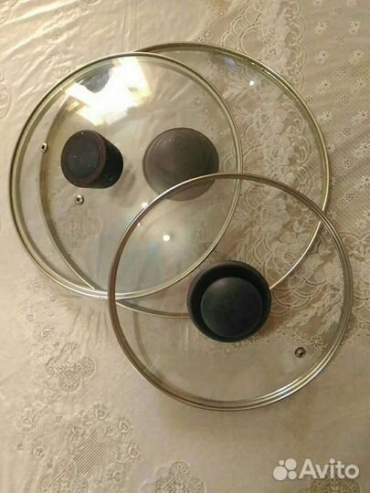 Столовые приборы, крышки для сковородок