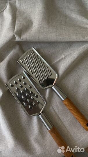 Ручная маленькая терка деревянная Zara и H&M