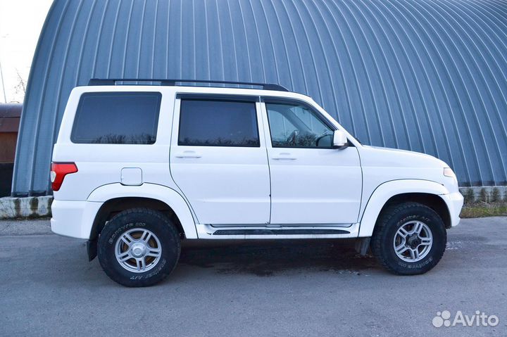 Рейлинги (Черный Муар) UAZ Patriot 2005