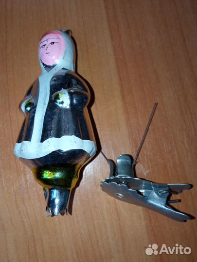 Ёлочная игрушка на прищепке, СССР