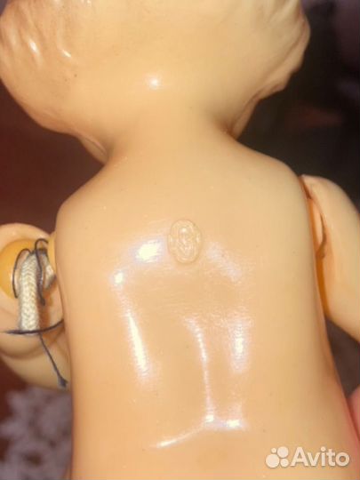 Кукла пупс Девочка целлулоид клеймо охк