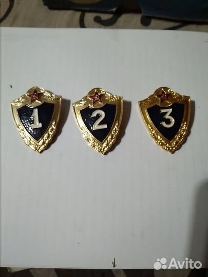 Значки классности вооруженных сил са