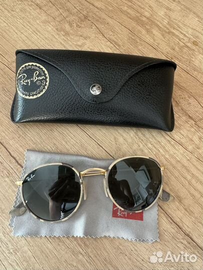 Очки Ray Ban round metal