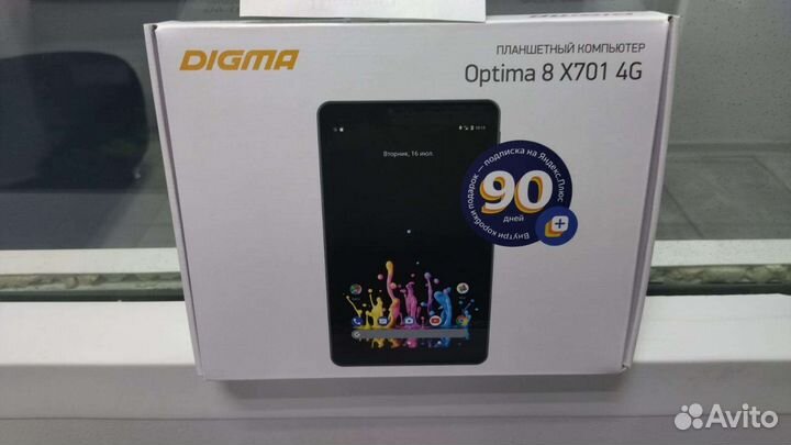 Планшет digma Optima 8Х701 4G