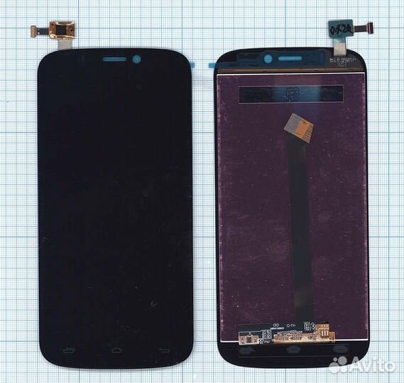 Модуль для Micromax A300 Canvas Gold черный