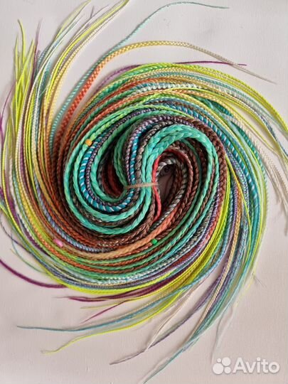 Комплект де косы и дреды