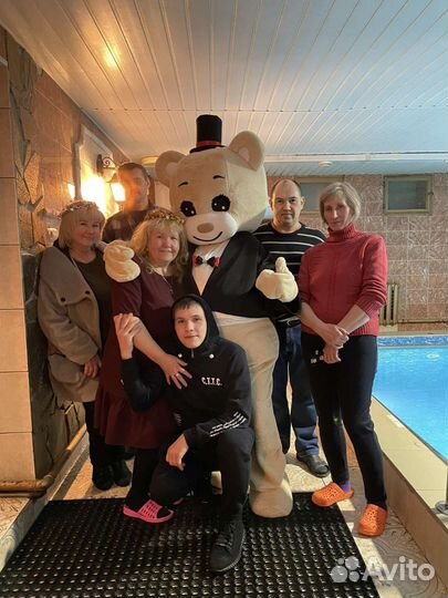 Ростовая кукла зайка мишка и котик