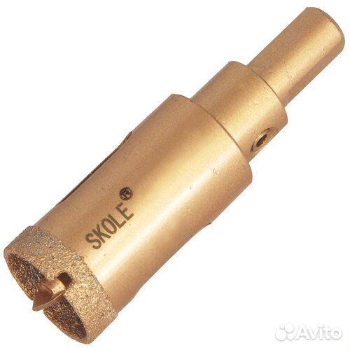 Коронка алмазная по керамограниту 30 мм с ц-с, Sko