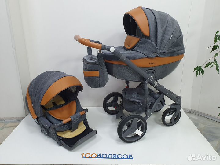 Adamex (Monte Carbon) 2в1 \ Коляска модульная