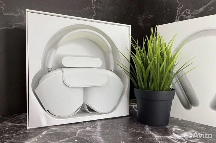 Airpods max silver новые гарантия