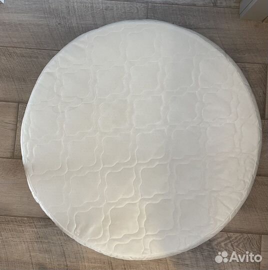 Матрас круглый в кроватку-трансформер
